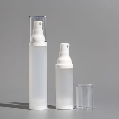 15 ml 20 ml 30 ml 50 ml Plastikowe butelki z pompką bezpowietrzną Dozownik Próżniowy pojemnik na butelki podróżne